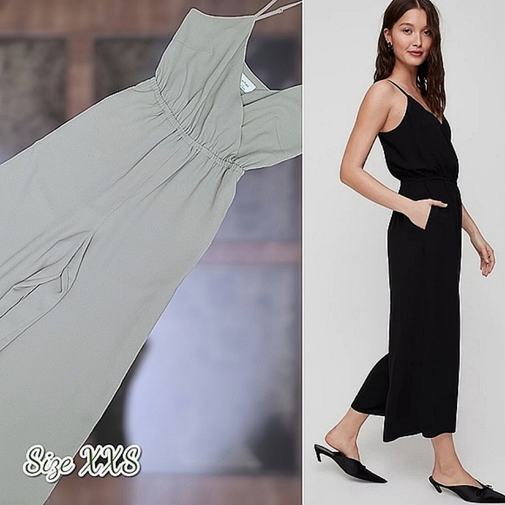 Aritzia Black and Gray Jumpsuits